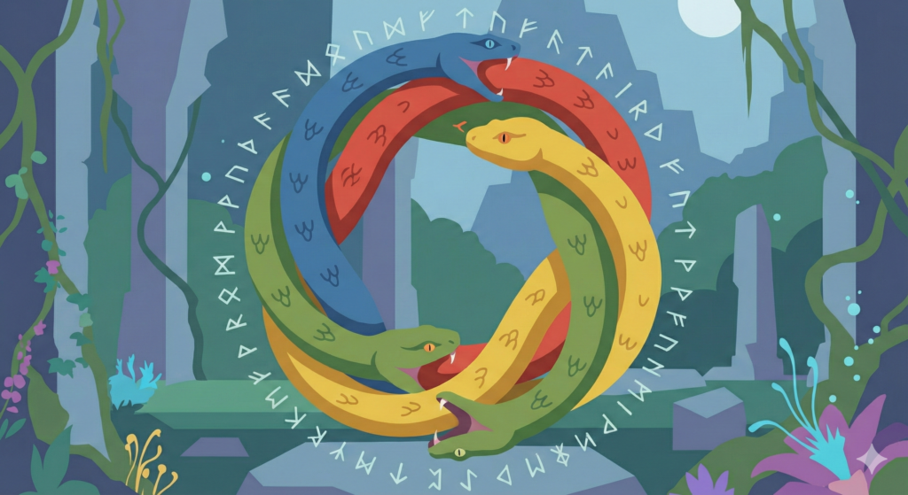 虹蛇（Gemini生成）