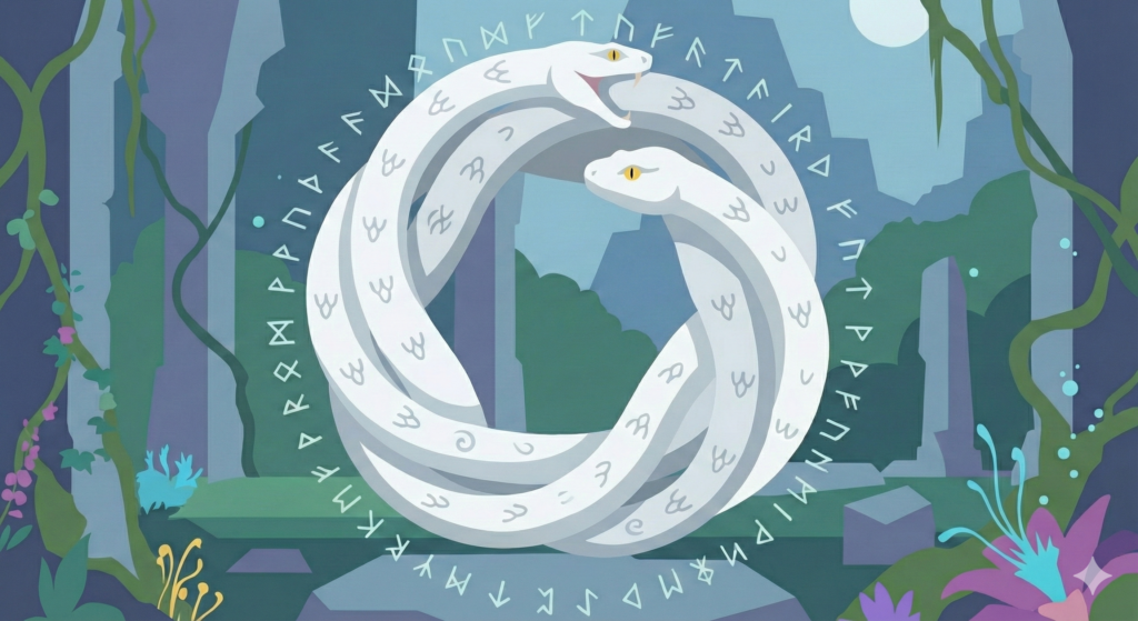 白蛇（Gemini生成）